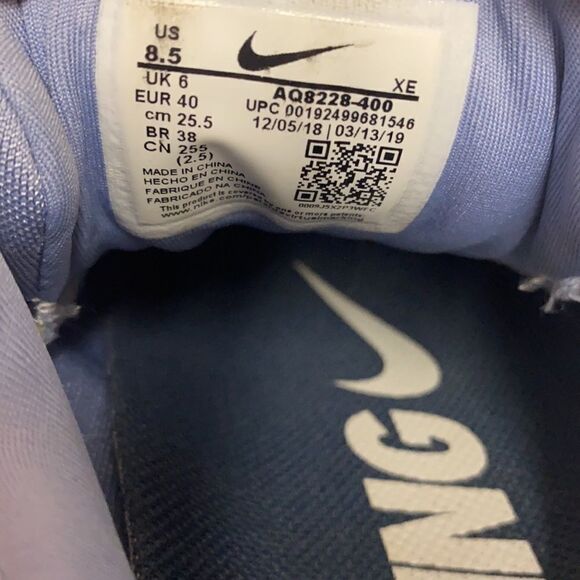 NEW Nike Zoom Winflo 6 Monsoon Blue Indigo Fog Size 8.5 B64 - Picture 11 of 11